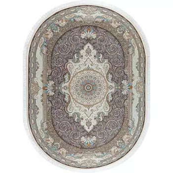 Ковёр овальный MASHAD, размер 250x350 см, дизайн melanj/p