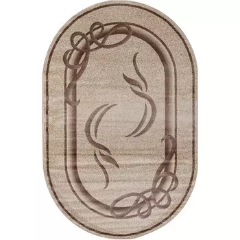 Ковёр овальный Merinos Colizey, размер 200x400 см, цвет cream