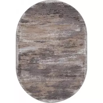 Ковёр овальный Merinos Graff, размер 200x400 см, цвет gray-beige