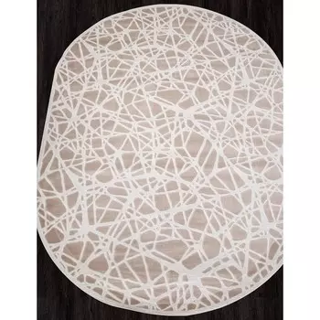 Ковёр овальный Merinos Miranda, размер 150x300 см, цвет beige