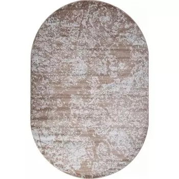 Ковёр овальный Merinos Miranda, размер 200x300 см, цвет dark beige