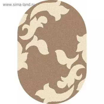 Ковёр овальный Merinos Platinum, размер 150x230 см, цвет cream-d.beige