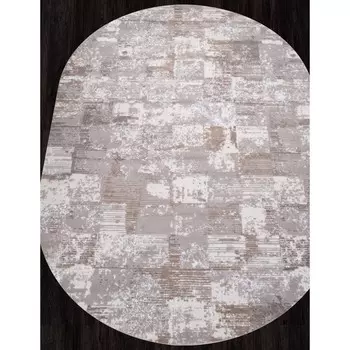 Ковёр овальный Merinos Richi, размер 200x300 см, цвет gray