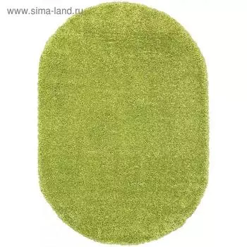 Ковёр овальный Merinos Shaggy Ultra, размер 200x500 см, цвет green
