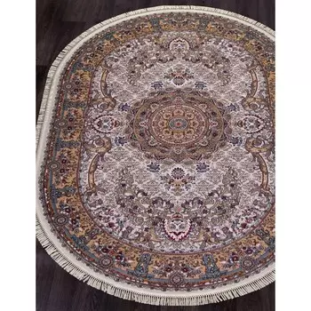 Ковёр овальный Merinos Shahreza, размер 200x285 см, цвет cream