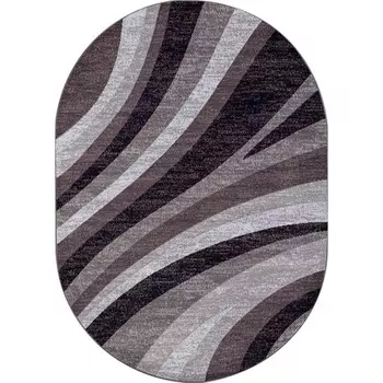 Ковёр овальный Merinos Silver, размер 250x350 см, цвет gray-purple