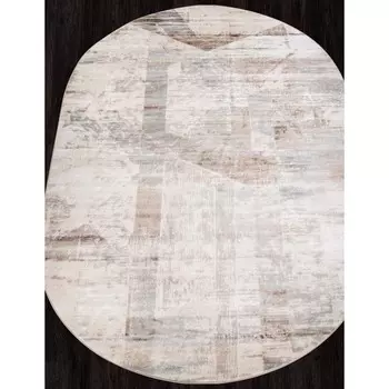 Ковёр овальный Merinos Valencia Deluxe, размер 200x400 см, цвет cream