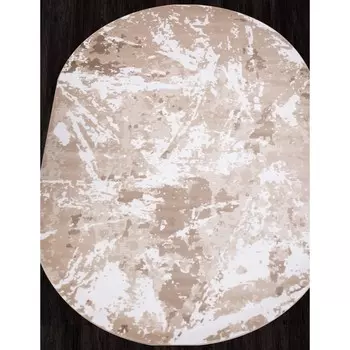 Ковёр овальный Merinos Valencia Deluxe, размер 250x350 см, цвет beige-brown