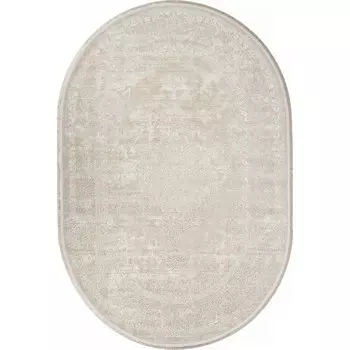 Ковёр овальный Mikonos, размер 240x340 см, дизайн cream/cream