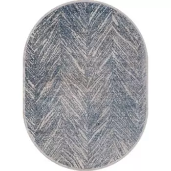 Ковёр овальный Morocco d854, размер 80x140 см, цвет blue