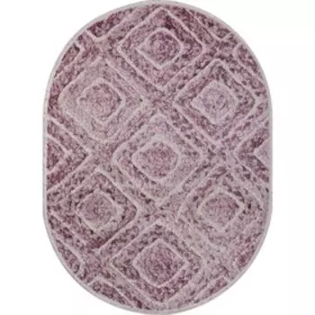 Ковёр овальный Morocco d856, размер 240x340 см, цвет pink