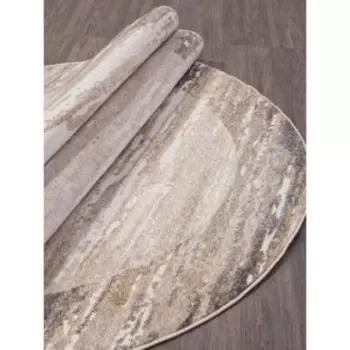 Ковёр овальный Naturel d983, размер 100x200 см, цвет beige