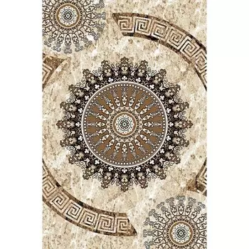 Ковёр овальный Oscar 025, размер 250х400 см, цвет beige/lbrown