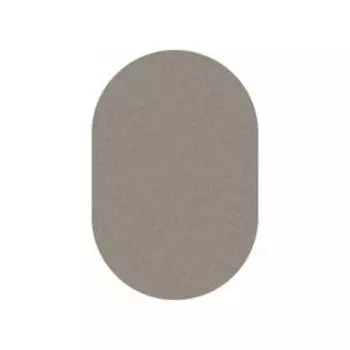 Ковёр овальный Platinum t600, размер 100 х 200 см, цвет gray