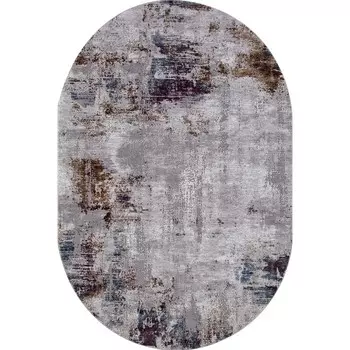 Ковёр овальный Quantum, размер 156x230 см, дизайн grey/grey
