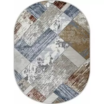 Ковёр овальный Regnum 37932A, размер 80x150 см