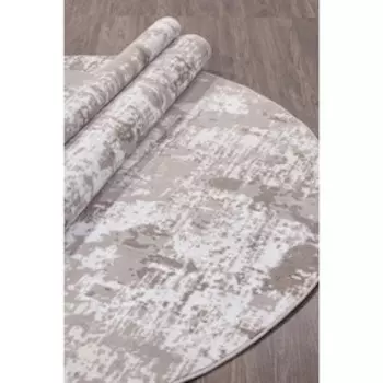 Ковёр овальный Richi 8675, размер 300x400 см, цвет gray