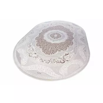 Ковёр овальный Rimma Lux 36891A, размер 120x170 см, цвет beige/beige