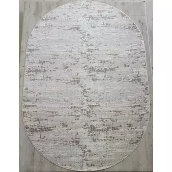 Ковёр овальный Rimma Lux 39447X, размер 80x150 см, цвет cream/beige