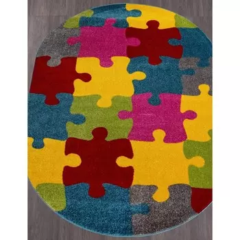 Ковёр овальный Rio V820, размер 80x150 см, multicolor