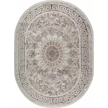 Ковёр овальный Sanat Viscon 37545A, размер 300x400 см, цвет brown / beige