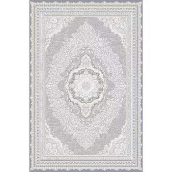 Ковёр овальный Sarar 310, размер 100х300 см, цвет l.grey/grey