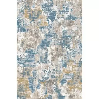 Ковёр овальный Sehzade 03568A, размер 200х400 см, цвет mustard/mavi