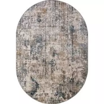 Ковёр овальный Serenity , 200x290 см, цвет dark beige