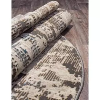 Ковёр овальный Serenity , 80x140 см, цвет cream