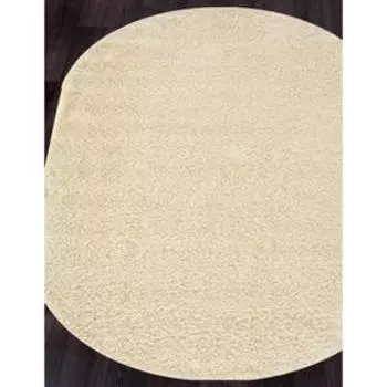 Ковёр овальный Shaggy ultra s600, размер 120x180 см, цвет beige