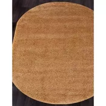 Ковёр овальный Shaggy ultra s600, размер 150x300 см, цвет dark beige