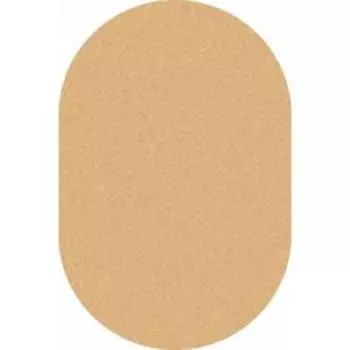 Ковёр овальный Shaggy ultra s600, размер 200x400 см, цвет beige-d.beige
