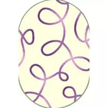 Ковёр овальный Merinos Shaggy Ultra, размер 200x500 см, цвет cream-pink mр