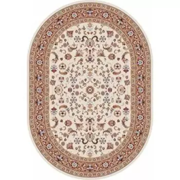 Ковёр овальный Shahreza d210, размер 160x220 см, цвет cream terra2