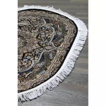 Ковёр овальный Shahreza D415, размер 120x300 см, цвет navy