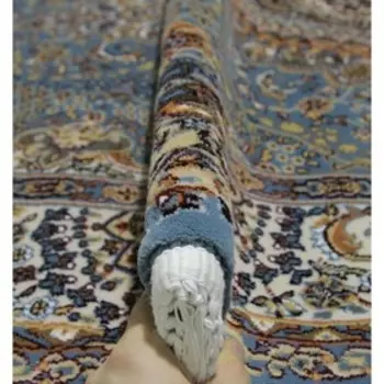 Ковёр овальный Merinos Shahreza, размер 200x400 см, цвет blue