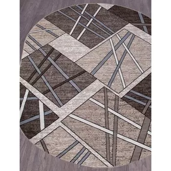 Ковёр овальный Sierra, размер 200x300 см, цвет beige-brown