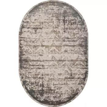 Ковёр овальный Siesta, размер 273x480 см, дизайн bone/gray