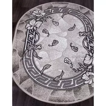 Ковёр овальный Silver, размер 150x190 см, цвет gray