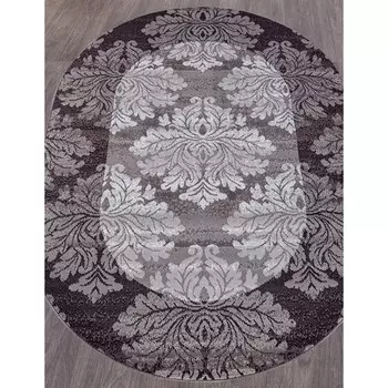 Ковёр овальный Silver, размер 150x300 см, цвет gray-purple