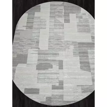 Ковёр овальный Sirius f190, размер 300x400 см, цвет cream-gray