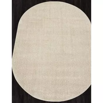 Ковёр овальный Sofia, размер 100x200 см, цвет light beige