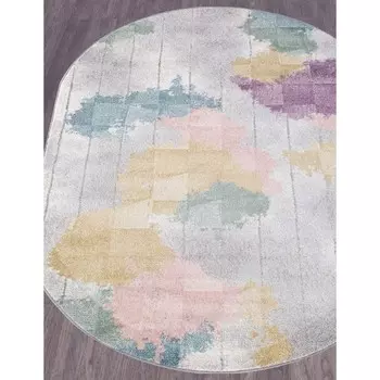 Ковёр овальный Sofit c046, размер 80x150 см, цвет light cream