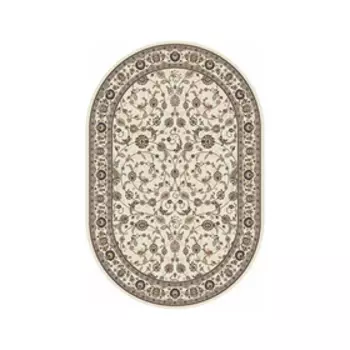 Ковёр овальный Merinos Valencia Deluxe, размер 100x200 см, цвет cream-brown mр