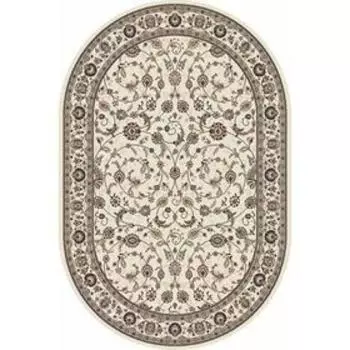 Ковёр овальный Valencia deluxe d251, размер 200x300 см, цвет cream-brown