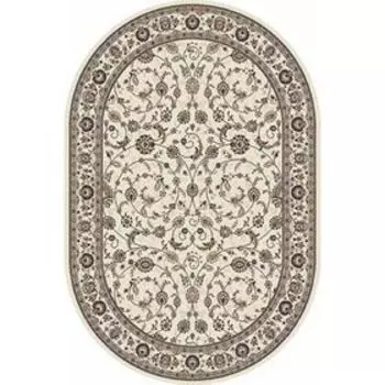Ковёр овальный Merinos Valencia Deluxe, размер 250x400 см, цвет cream-brown mр