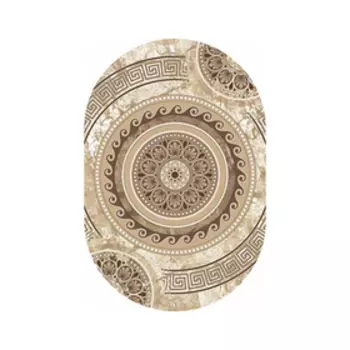 Ковёр овальный Merinos Valencia Deluxe, размер 200x300 см, цвет cream-brown mр