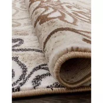 Ковёр овальный Merinos Valencia Deluxe, размер 200x400 см, цвет cream-brown
