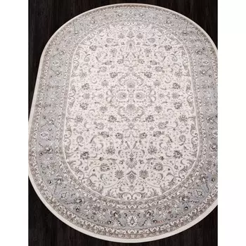 Ковёр овальный Merinos Valencia Deluxe, размер 200x300 см, цвет cream-l.blue