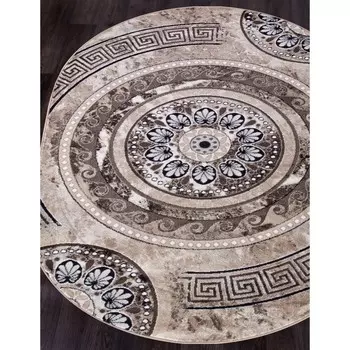 Ковёр овальный Valencia deluxe, размер 200x400 см, цвет brown